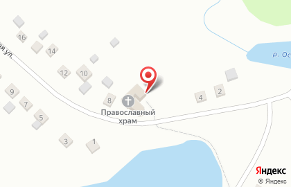 Церковь апостола Андрея Первозванного на Советской улице на карте