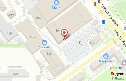 Дисконт-центр DNS Technopoint в Куйбышевском районе на карте