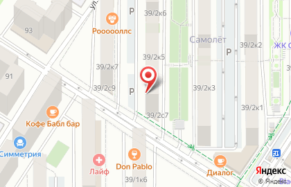 Клиника Амарант на карте