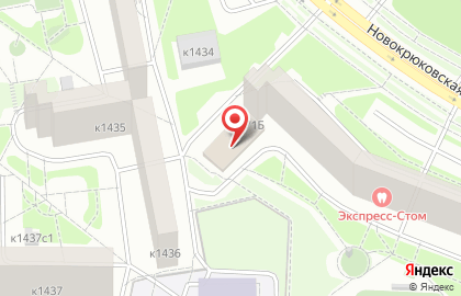 Перекресток в Зеленограде на карте