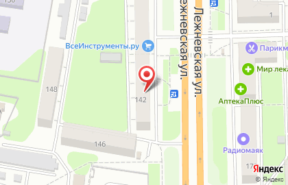 Чебуречная на Лежневской улице на карте