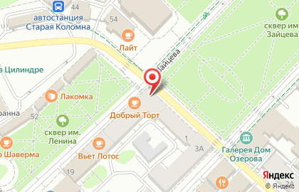 Мебельный салон Столплит на улице Зайцева на карте