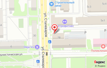 Ресторан Суши Фривей в Металлургическом районе на карте