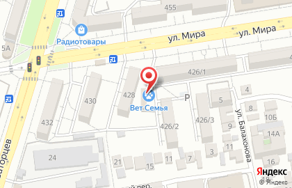 Универсал, ООО на улице Мира на карте