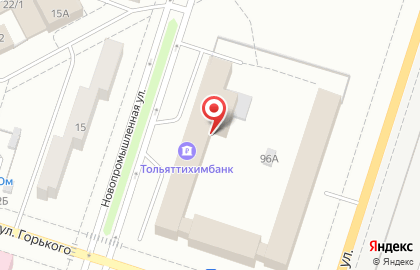 АКБ Тольяттихимбанк в Центральном районе на карте