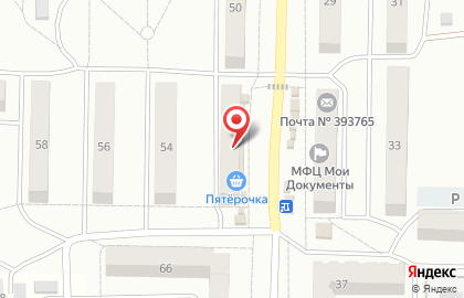 Аптека А-Мега на улице 7 Ноября, 52 в Мичуринске на карте