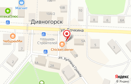 Городской ломбард в Дивногорске на карте