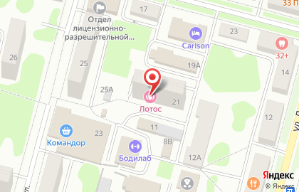 Медицинский центр Лотос на Октябрьской улице на карте