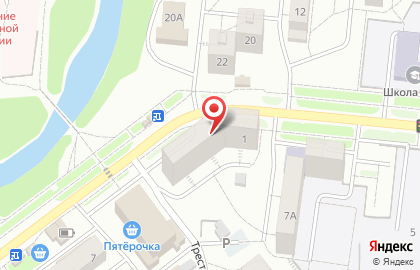 Супермаркет Магнит в Куйбышевском районе на карте