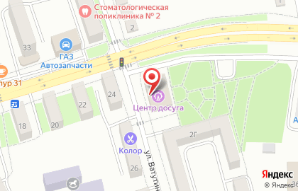 Школа танцев Azart в Белгороде на карте