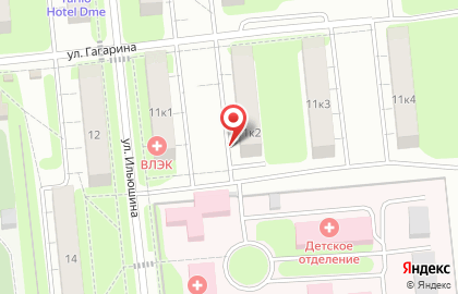 Мировые судьи Домодедовского района на улице Ильюшина на карте