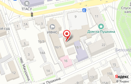 Инспекция государственного технического надзора Томской области на карте
