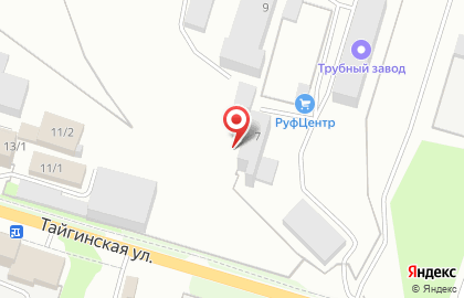 ЗАО Электрон на Тайгинской улице на карте