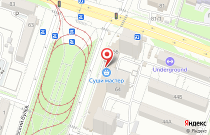 Кафе Лавита в Хабаровске на карте