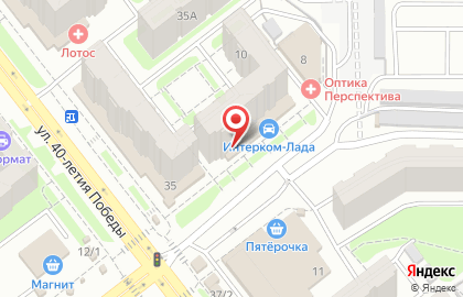 Магазин Пивоман на улице 250-летия Челябинска на карте