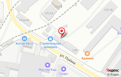 Строительный магазин СтройГрупп на улице Пойма на карте