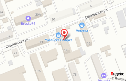 Торговая компания в Челябинске на карте