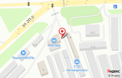 Служба доставки пиццы SoloPizza на карте