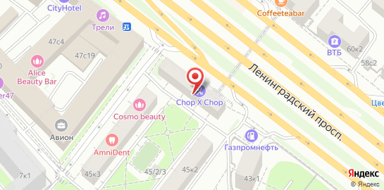Сервисный центр НоутБЭНД на Ленинградском проспекте на карте
