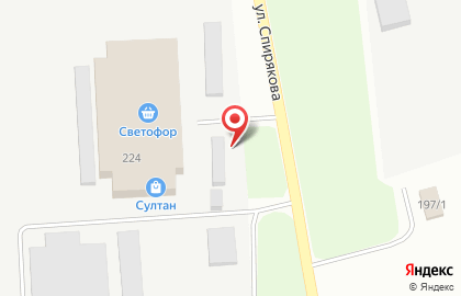 Fresh на улице Спирякова на карте