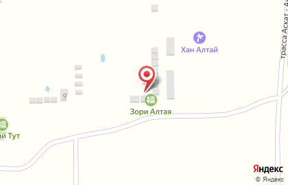 Усадьба Зори Алтая на карте