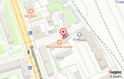 Парикмахерская Merci на Площади Гарина-Михайловского на карте