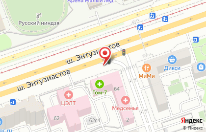 Рублевские колбасы на шоссе Энтузиастов на карте