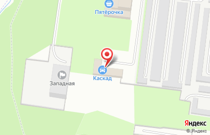 Автомойка самообслуживания Каскад на улице Зелинского на карте