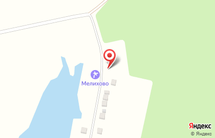 База отдыха Мелихово на карте
