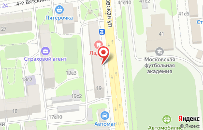 Сервисный центр по ремонту мобильных телефонов Меркурий на Башиловской улице на карте