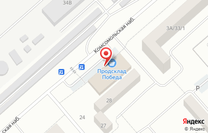 Продсклад Победа в Казани на карте