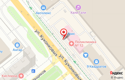 Салон цветов Ирис в Иваново на карте