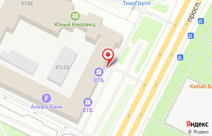 Банк ВТБ в Санкт-Петербурге на карте