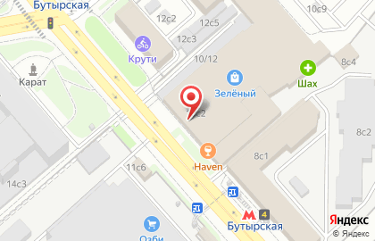 Пиццерия Додо Пицца в Огородном проезде на карте