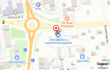 Автомойка самообслуживания MagiClean на Волочаевской улице на карте
