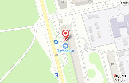 Супермаркет Пятёрочка в Ижевске на карте