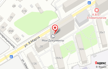 Московское областное бюро технической инвентаризации на Улице Дмитриевского на карте