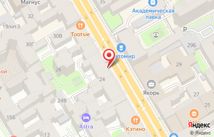 Магазин женской одежды Для худышек и пышек на карте