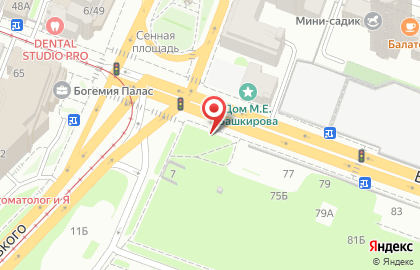 Приволжский юридический центр Партнер на Большой Печерской улице на карте