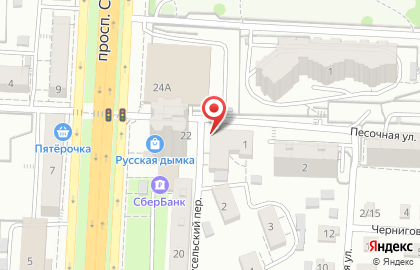 Продуктовый магазин Ням-ням в Ленинском районе на карте