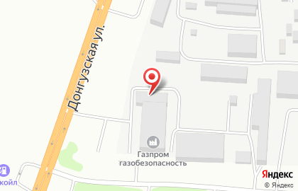 Газпром Газобезопасность на карте