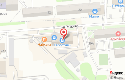 Торговый центр Евростиль на карте