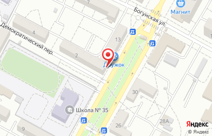 Парикмахерская Акварель в Краснооктябрьском районе на карте