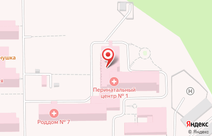 Перинатальный центр в Ижевске на карте
