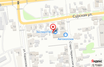 СТО в Пензе на карте