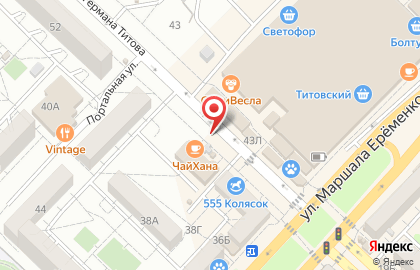 Магазин хлебобулочных изделий Пекарь в Краснооктябрьском районе на карте