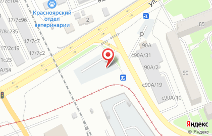 Автостоянка На Щорса на карте