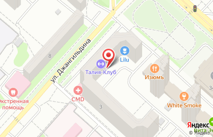 Торгово-дизайнерская компания Декор&Дизайн на улице Джангильдина на карте