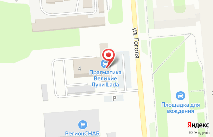 Тетрис, автотранспортное предприятие на карте