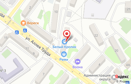 Алкомаркет Wine Studio на улице Аллея Труда на карте